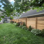 A photo of reviewer Aubri wood fence residential home in Clakrsville, TN