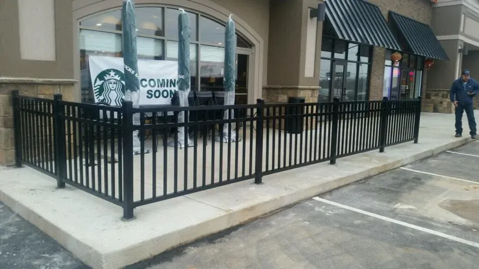 Commercial Aluminum Fence