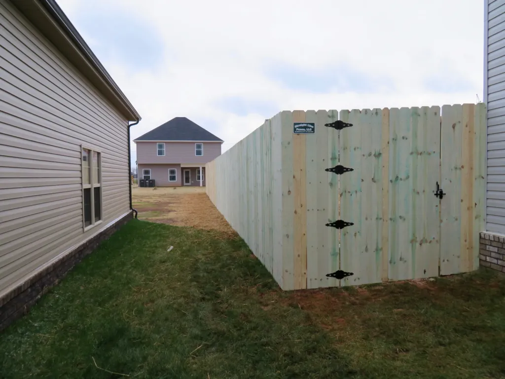 Wood Privacy Fence