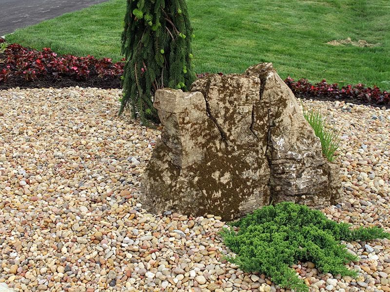 decorative rock landscaping