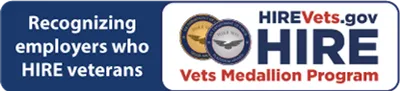 Recognizing employers who HIRE veterans.